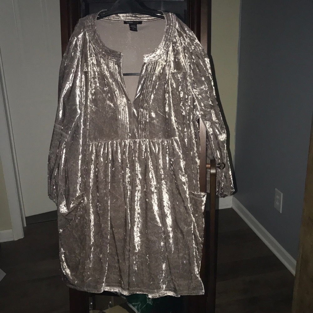 Velvet tunic